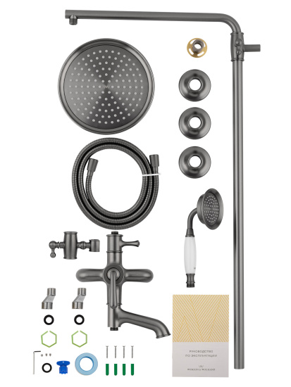 Душевая стойка Wonzon & Woghand Steam WW-88739008-BGM