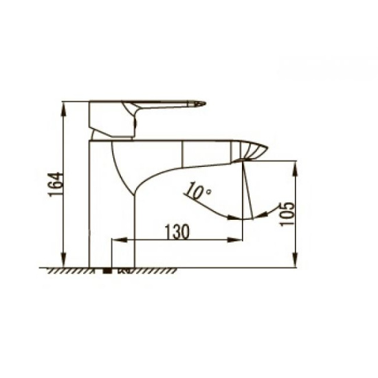 Смеситель для раковины Kaiser Sena 74211