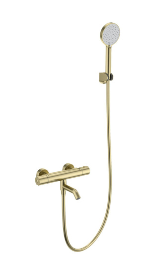 Смеситель для ванны Wonzon & Woghand WW-B3029-A1-BG с термостатом