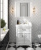 Тумба с раковиной Kerama Marazzi Pompei 60 белая, с 1 ящиком и 2 дверцами Тумба с раковиной Kerama Marazzi Pompei 60 белая, с 1 ящиком и 2 дверцами