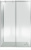 Душевой уголок Good Door Puerta WTW+SP-C-CH 120x80