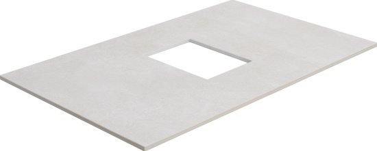 Тумба с раковиной Stworki Карлстад 75 дуб рустикальный, простоун беж, Rotenburg 40 черная