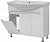 Тумба с раковиной Cerutti SPA Ломбардия 95 с корзиной для белья