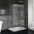 Душевой уголок Good Door Galaxy WTW+SP-C-CH 120х100, профиль хром Душевой уголок Good Door Galaxy WTW+SP-C-CH 120х100, профиль хром