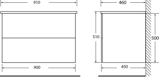 Мебель для ванной BelBagno Kraft 90 bianco opaco