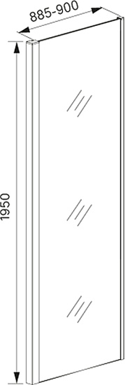 Душевой уголок Iddis Zodiac 120x90 см