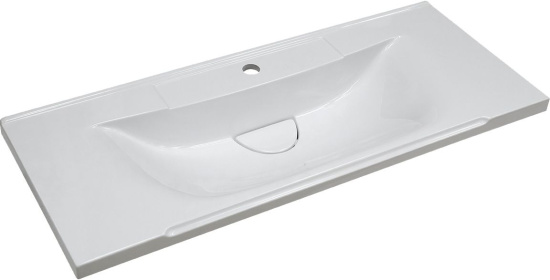 Тумба с раковиной Misty Лейла 80 белая