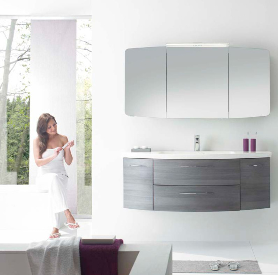 Зеркало-шкаф Pelipal Cassca 120 белый глянец