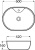 Накладная раковина BelBagno BB2193