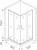 Душевой уголок Good Door Latte CR-80-C-WE 80x80 Душевой уголок Good Door Latte CR-80-C-WE 80x80