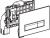 Кнопка смыва Geberit Sigma 40 115.600.SI.1 с системой удаления запахов