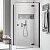 Душевой уголок Radaway Essenza New Black KDJ 80х75 R