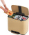 Мусорное ведро Brabantia Bo Pedal Bin 121500 11 + 11 + 11 л Мусорное ведро Brabantia Bo Pedal Bin 121500 11 + 11 + 11 л