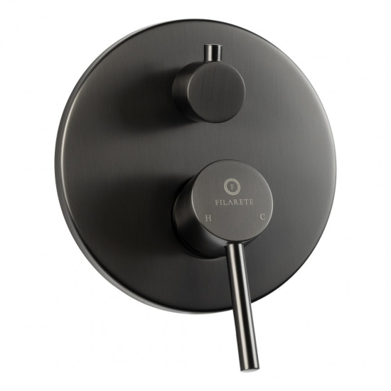 Душевая система Filarete Roun FL1026BG, графит