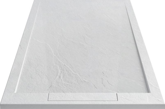 Поддон для душа Vincea VST-4SRL8010W 100x80 белый матовый, с сифоном