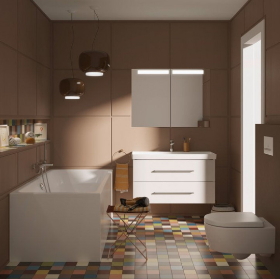 Унитаз подвесной Villeroy & Boch Avento 5656HR01 alpin, безободковый