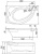 Акриловая ванна Kolpa San Amadis New Basis 160x100 см L