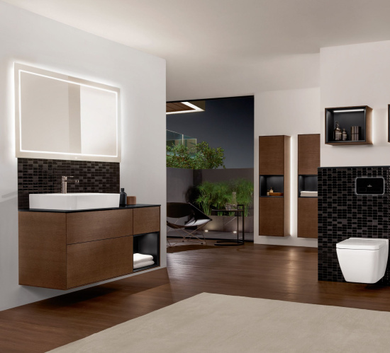 Зеркало Villeroy & Boch Finion 120 с подсветкой, с настенным освещением