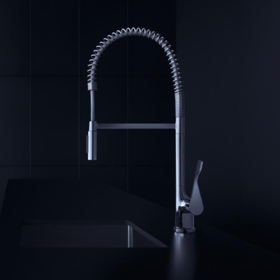 Смеситель для кухни Axor Citterio Semi-Pro 39840000 хром