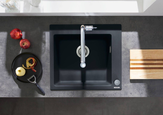 Смеситель для кухни Hansgrohe Metris Select M71 73827000 хром