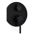 Душевая система Filarete Roun FL1024BL, черный Душевая система Filarete Roun FL1024BL, черный