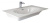 Раковина Hidra Ceramica Flat белая, 86 см Раковина Hidra Ceramica Flat белая, 86 см