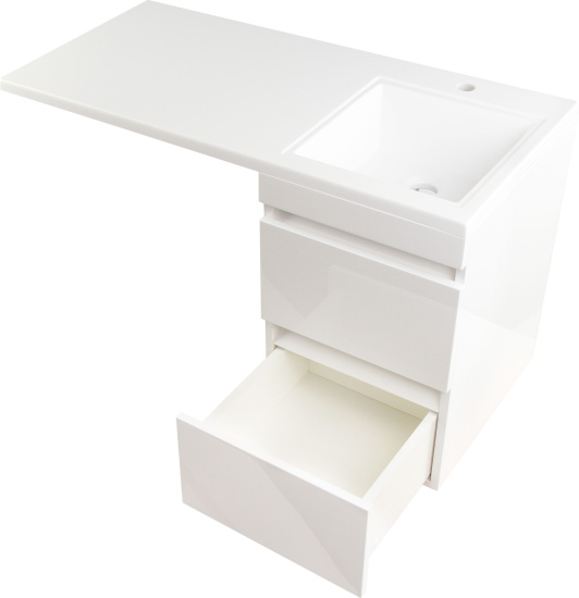 Мебель для ванной Style Line Даллас 100 Люкс Plus подвесная, белая, эмаль