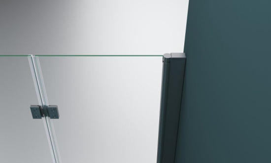 Душевая дверь в нишу BelBagno Albano BS-12-90-C-Cr