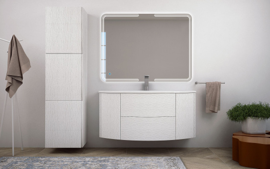 Тумба с раковиной Cezares Eden 120 frassino bianco