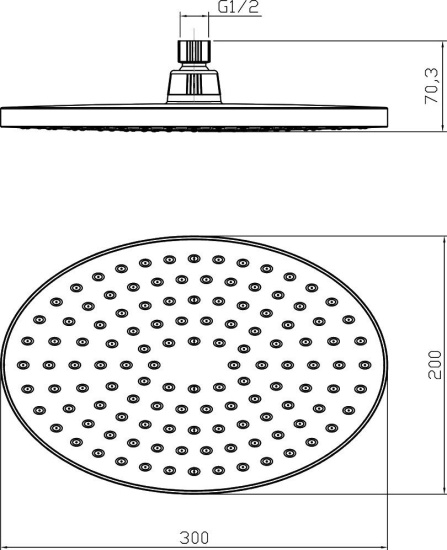 Душевая система Lemark Atlantiss LM3228C + LM8067C +  LM8037C + LM8086C