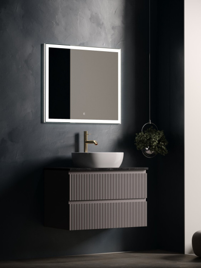 Тумба с раковиной Sancos Snob R 70 Doha Soft SNR70SM, подвесная
