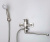 Смеситель для ванны Wasserkraft Wern 4202L универсальный, матовый хром Смеситель для ванны Wasserkraft Wern 4202L универсальный, матовый хром