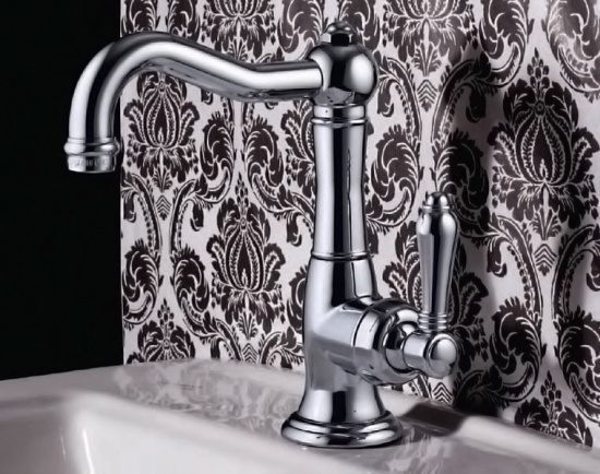 Смеситель для раковины Nicolazzi Cinquanta 3452CR75C с д/к, хром