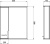 Зеркало-шкаф ASB-Mebel Альфа 65 L