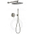 Душевая система Filarete Roun FL1023NK, никель