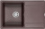 Мойка кухонная Paulmark Flugen PM217850-CO кофе Мойка кухонная Paulmark Flugen PM217850-CO кофе