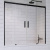 Шторка на ванну Radaway Idea Black PN DWD 170 Шторка на ванну Radaway Idea Black PN DWD 170