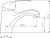 Смеситель для раковины Agger Glad A1502100
