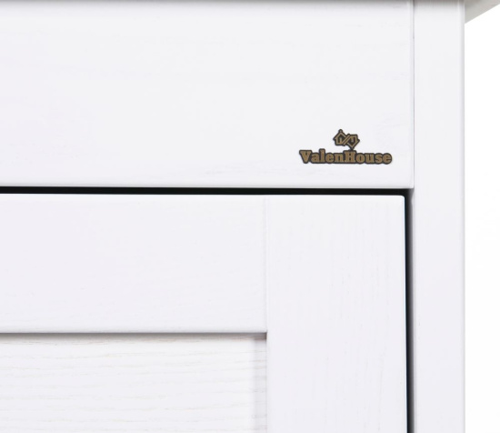 Тумба с раковиной ValenHouse Эйвори 80 белая