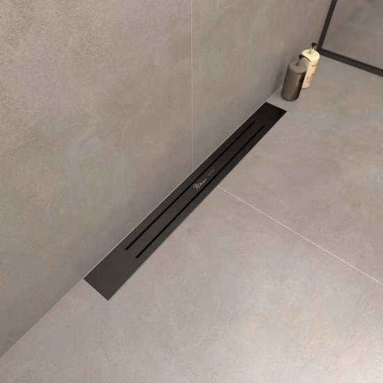 Душевой лоток Boheme Premium Trendy 80 см, черный