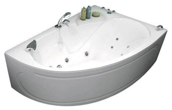 Акриловая ванна Triton Кайли 150х100 см L с гидромассажем