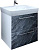 Тумба под раковину Marka One Visbaden 60П black stone