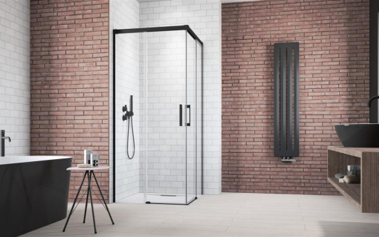 Душевой уголок Radaway Idea Black KDD 80x120