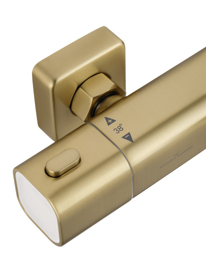 Смеситель для ванны Wonzon & Woghand Solid WW-C2011-A-BG с термостатом