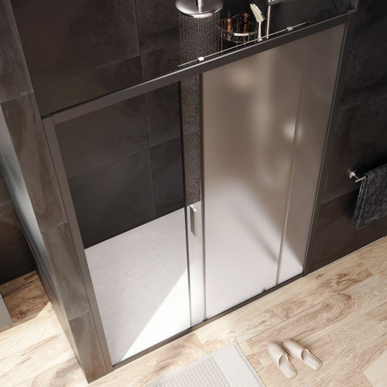 Душевая дверь в нишу Am.Pm Gem Solo W90G-140-1-195BM 140 см