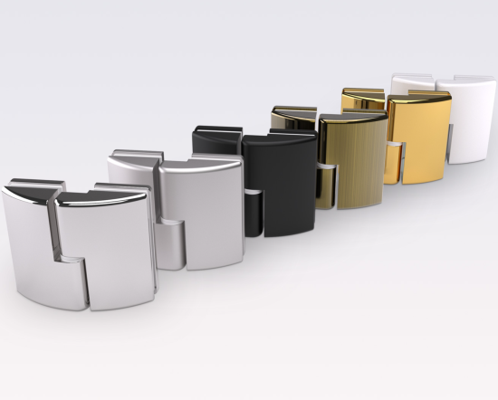 Душевой уголок Vegas Glass AFP-Fis NOVO 110*100 03 10 R профиль золото матовое, стекло сатин