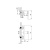 Смеситель для душа AQUAme Asti AQM6413CR Смеситель для душа AQUAme Asti AQM6413CR