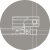 Душевая дверь в нишу Cezares Slider-B-1-90/100-GRIGIO-Cr