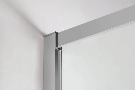 Душевой уголок Vincea Scala VSQ-2SC100CL 100x100, профиль хром, стекло прозрачное