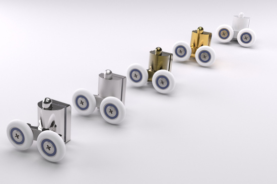Душевой уголок Vegas Glass ZP+ZPV NOVO 110*80 07 10 профиль хром матовый, стекло сатин